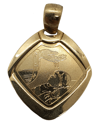 Medalla de Oro 14 kts (Bautizo)